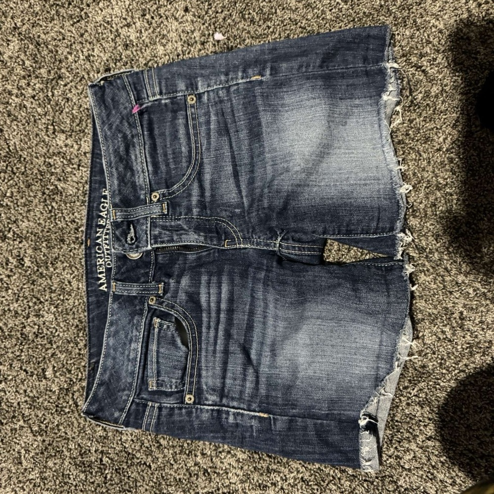 American Eagle Outfitters Blue Jean Shorts Classic Style
